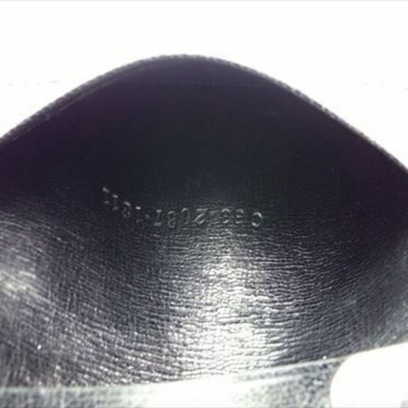 Gucci Key case Key holder Black leather Woman unisex Authentic Used S979 - Picture 4 of 8